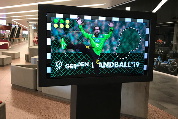 Touchscreen-Torwand